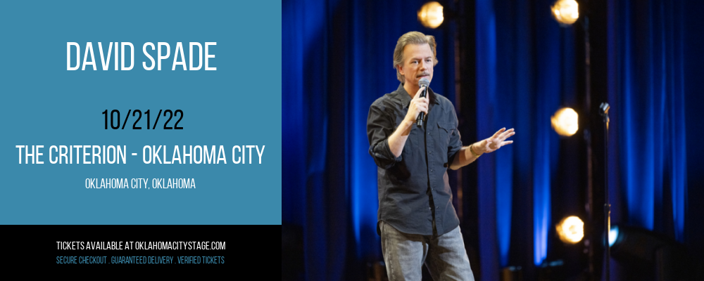 David Spade at The Criterion tickets David Spade at The Criterion