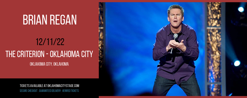 Brian Regan at The Criterion tickets Brian Regan at The Criterion