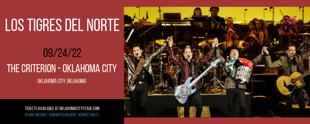 Los Tigres del Norte at The Criterion tickets Los Tigres del Norte at The Criterion
