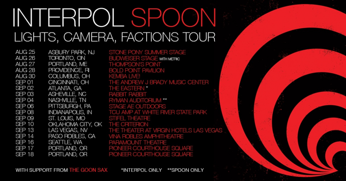 Interpol & Spoon at The Criterion
