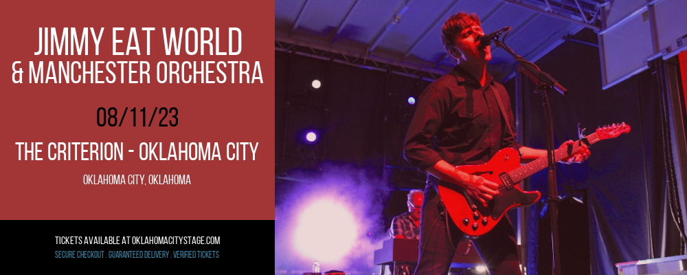 Jimmy Eat World & Manchester Orchestra at The Criterion