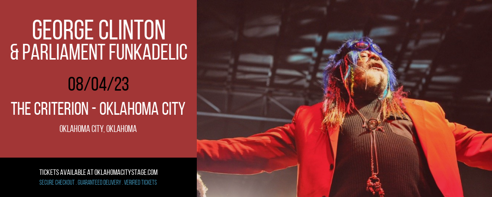 George Clinton & Parliament Funkadelic at The Criterion tickets George Clinton & Parliament Funkadelic at The Criterion