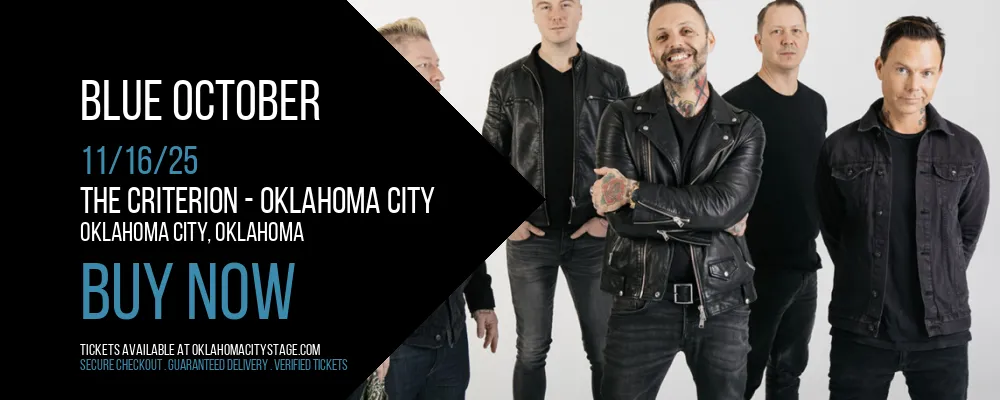 Blue October at The Criterion