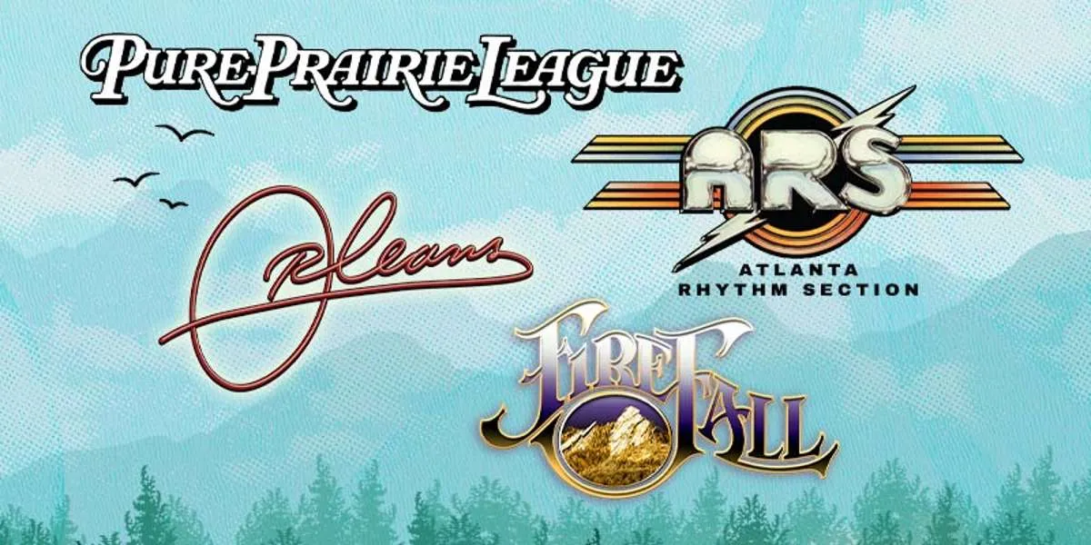 Pure Prairie League, Atlanta Rhythm Section, Orleans & Firefall