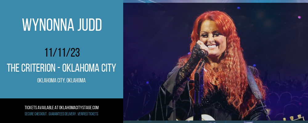 Wynonna Judd at The Criterion