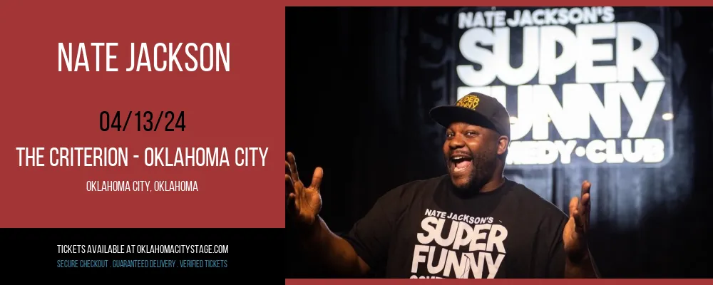 Nate Jackson at The Criterion