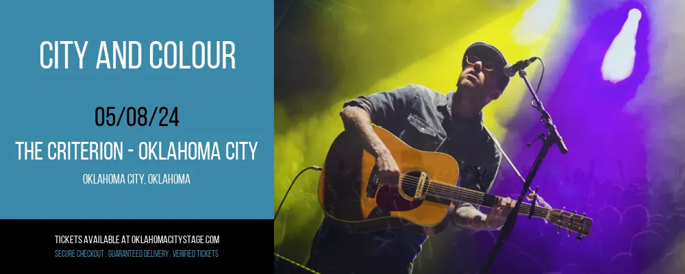 City and Colour at The Criterion